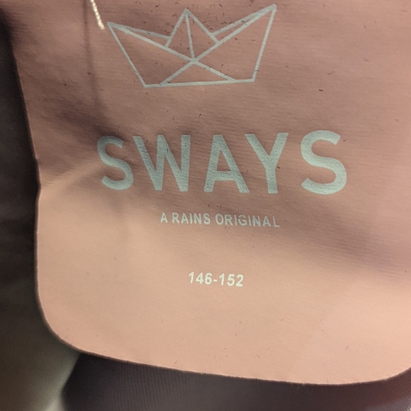 Pink Sways girls rain jacket size 10-12 - Picture 3 of 5